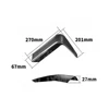 BMW 3シリーズ,f80,m3,4シリーズ,f82,f83,m4,2014-2018用のカーボンファイバーリアバンパーブレード 4