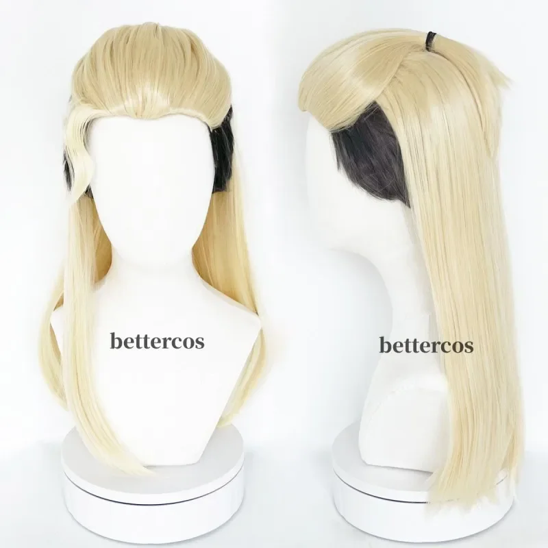 In Stock Sova Cosplay Wig Valorant Cosplay Heat Resistant Synthetic Hair Game Anime Wigs   Wig Cap