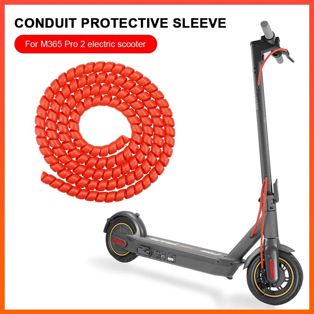 1M Line Spiral Winding Cable Wire Cover Universal Winding Cable Wire Protector Cover Wear- for M365 PRO 2