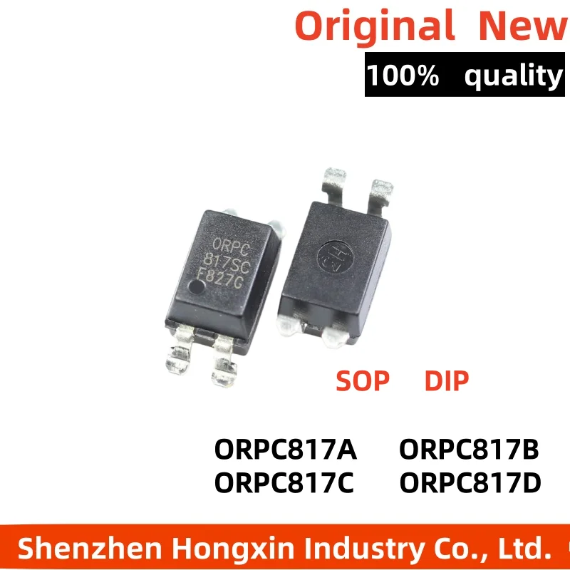 50 pieces of ORPC-817SC-TP-F ORPC817C 817A 817B 817D SOPDIP4 direct insertion chip transistor output optocoupler