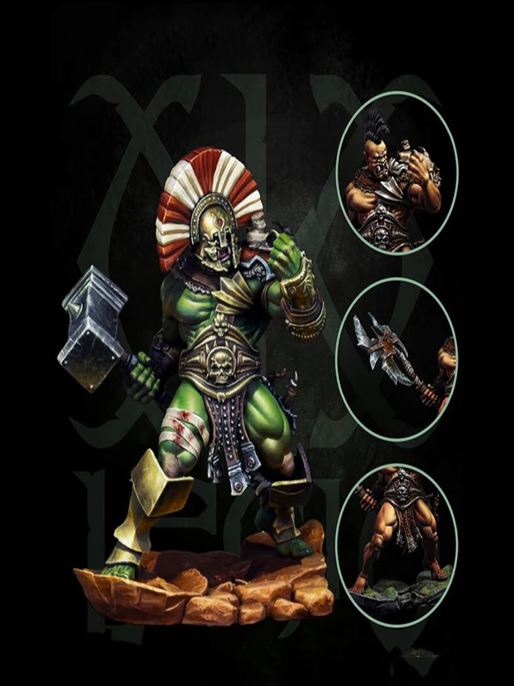 

Смола солдат 1/24, 75 мм, древний солдат, подставка FANTASY, модель в разобранном виде, неокрашенная фигурка, комплект для сборки