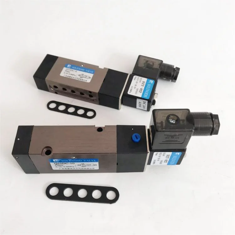 Q25DC-10 plate type solenoid valve Q25DC-15 directional valve Q25DC-8 pneumatic control valve