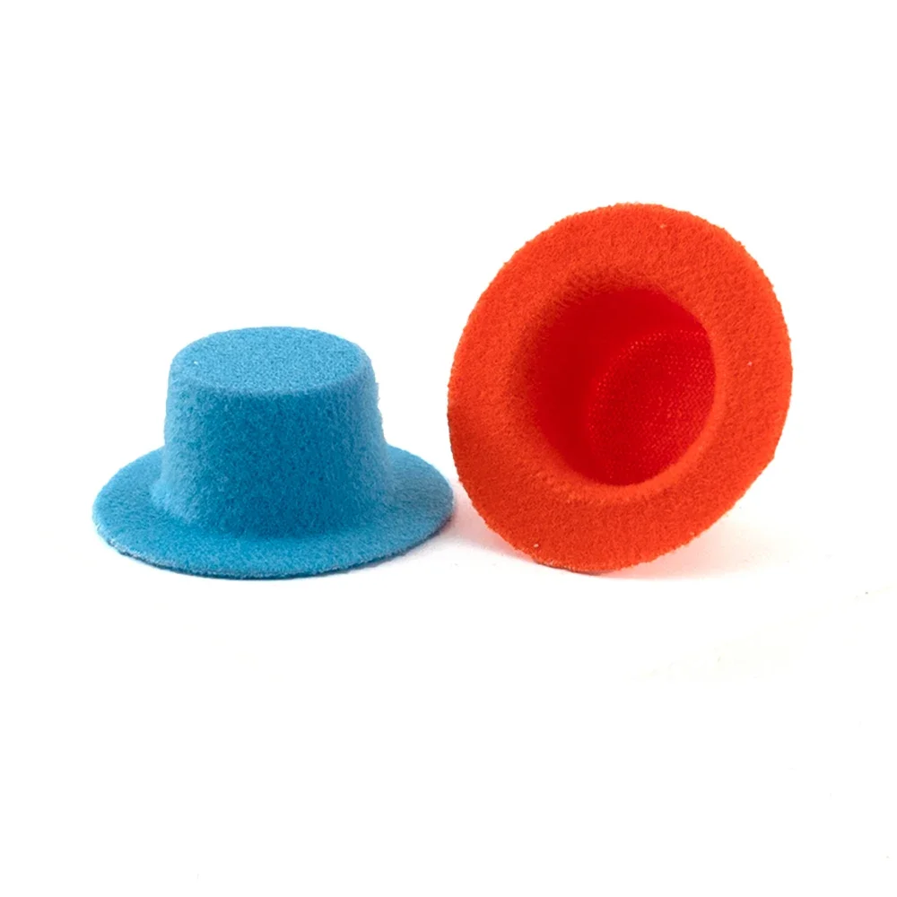 1/12 Dollhouse Miniature Gentleman Hat Mini Magic Hat Model Toy for Doll House Accessories Decoration