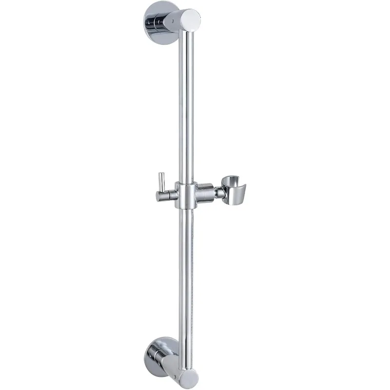 Bar Adjustable Handheld Shower Head Holder Wall Mount - 15inch All-Metal Shower Head Slide Bar Compatible with Bath