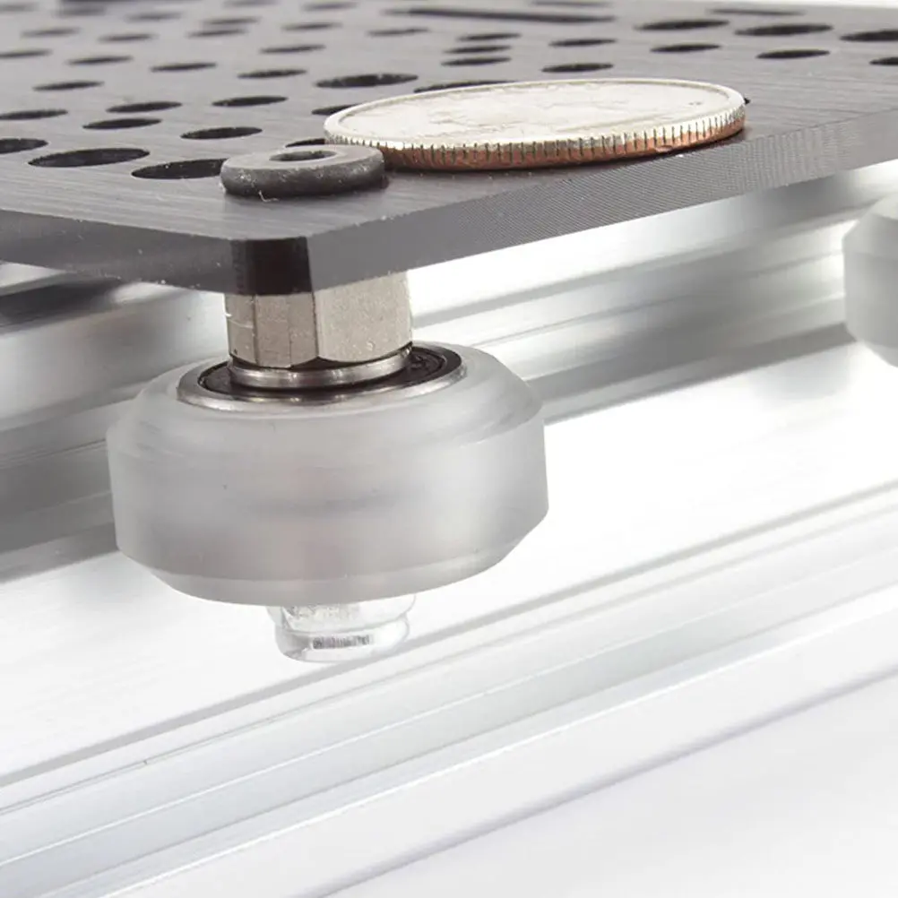 

12Pcs 3D Printer Parts Stainless Steel Hexagonal Eccentric Spacers for V Wheel Aluminum Extrusion High Hardness Rustless