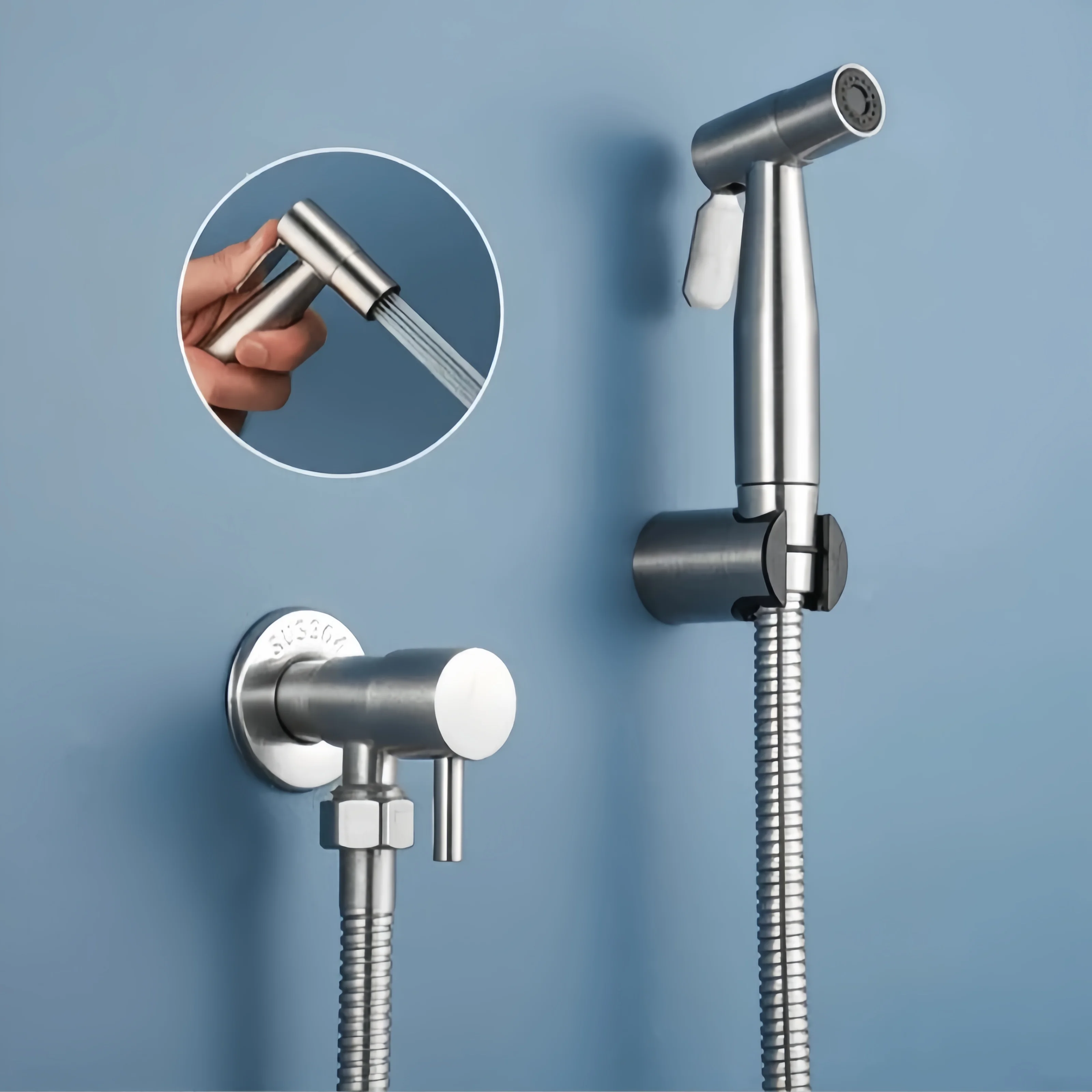 

Хромированный смеситель для унитаза и биде, холодная вода, черный комплект распылителя для унитаза, латунный ручной смеситель для унитаза, распылитель, насадка для душа, черный