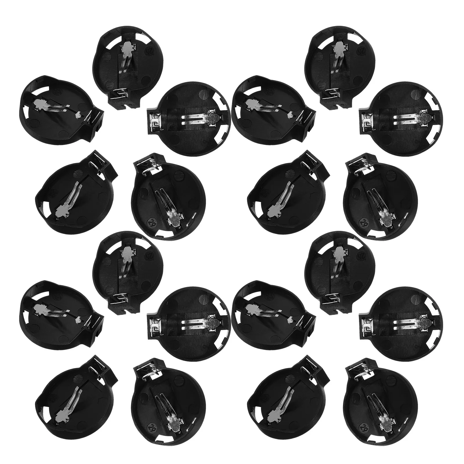 

24Pcs Electric Button Holder Seat Excellent Value Functionality Versatile Indispensable Electronics Enthusiasts