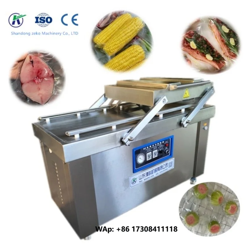 High Efficiency Vacuum Packing Machine/Vaccum Sealer for Food Double Chamber Vacuum Sealing Machine