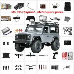 MN D99s D90 RC Car Spare Parts Tire Motor Shock Remote Controller Receiving Board Sticker Light Line Transmission Shaft Shell