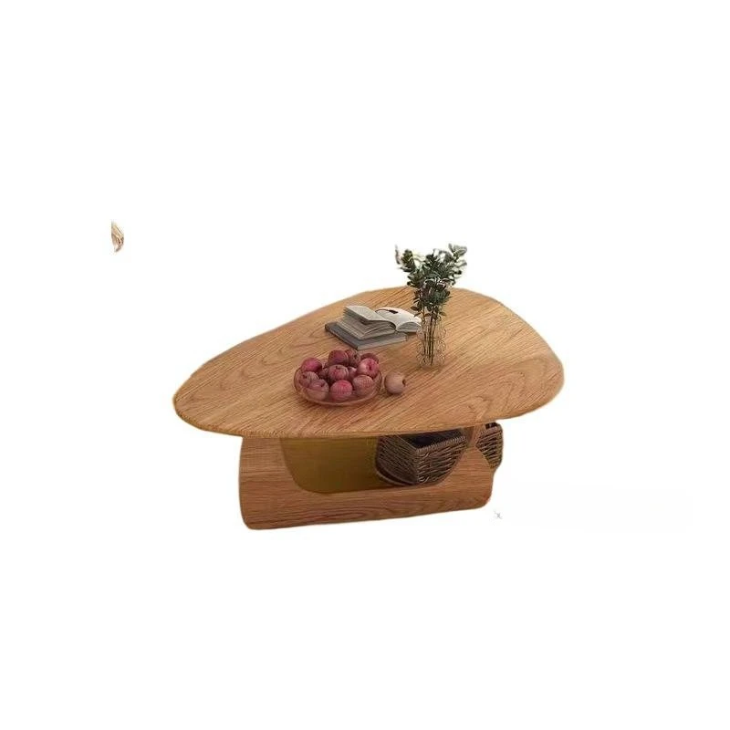 

New minimalist luxury coffee table home home small apartment living room light luxury modern simple solid wood irregular