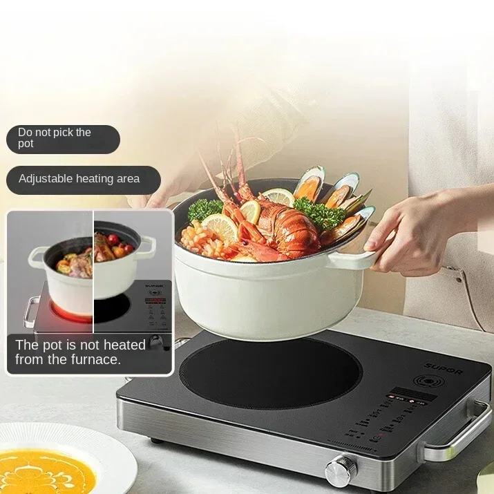 Electric Ceramic Hob: Household Frying. Multifunctional Induction Cooker All-in-One. High-Power. Small Boiler & Electric Hotpot.