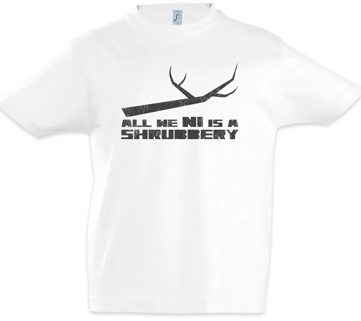 All We Ni Is A Shrubbery Kids Boys TShirt Monty The Knights who say Python