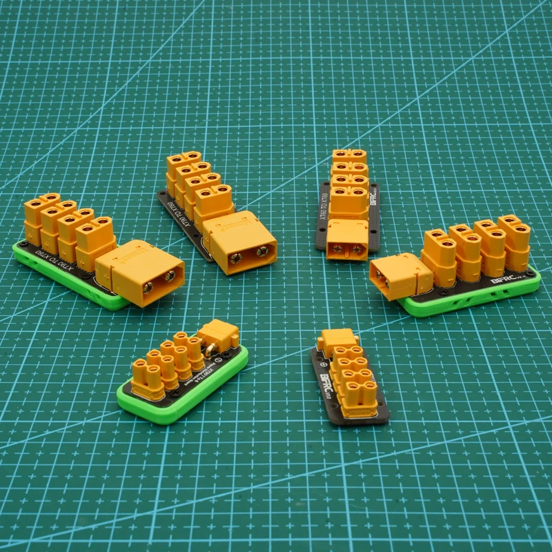 

1 шт. Распределительная плата питания 1-в-4 с разъемами XT30/XT60/XT90 (папа/мама), 30А/200А, высокотоковая PDB для радиоуправляемых моделей автомобилей/лодок, запчасти для DIY