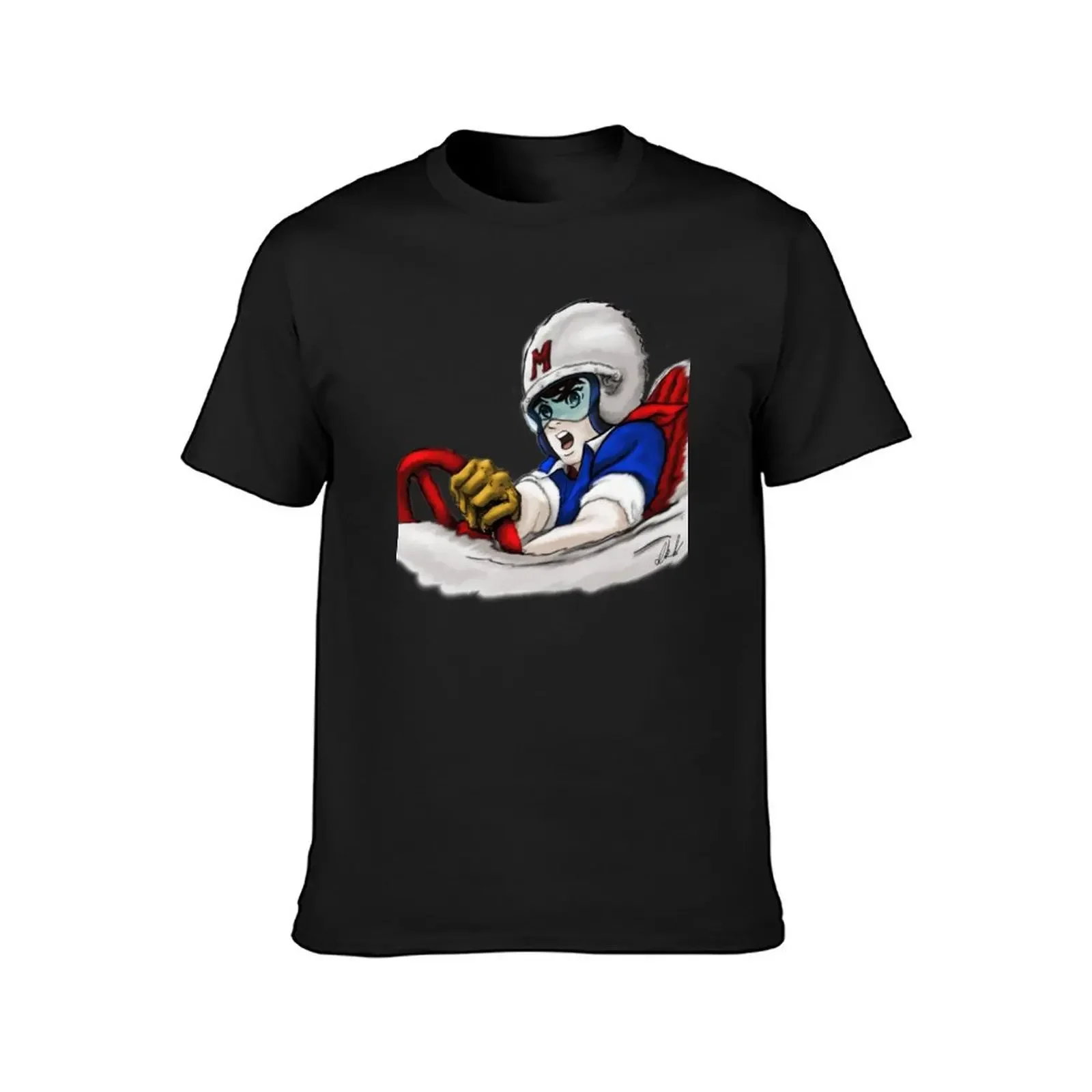 Speed Racer T-Shirt customizeds quick drying korean fashion graphics men clothings