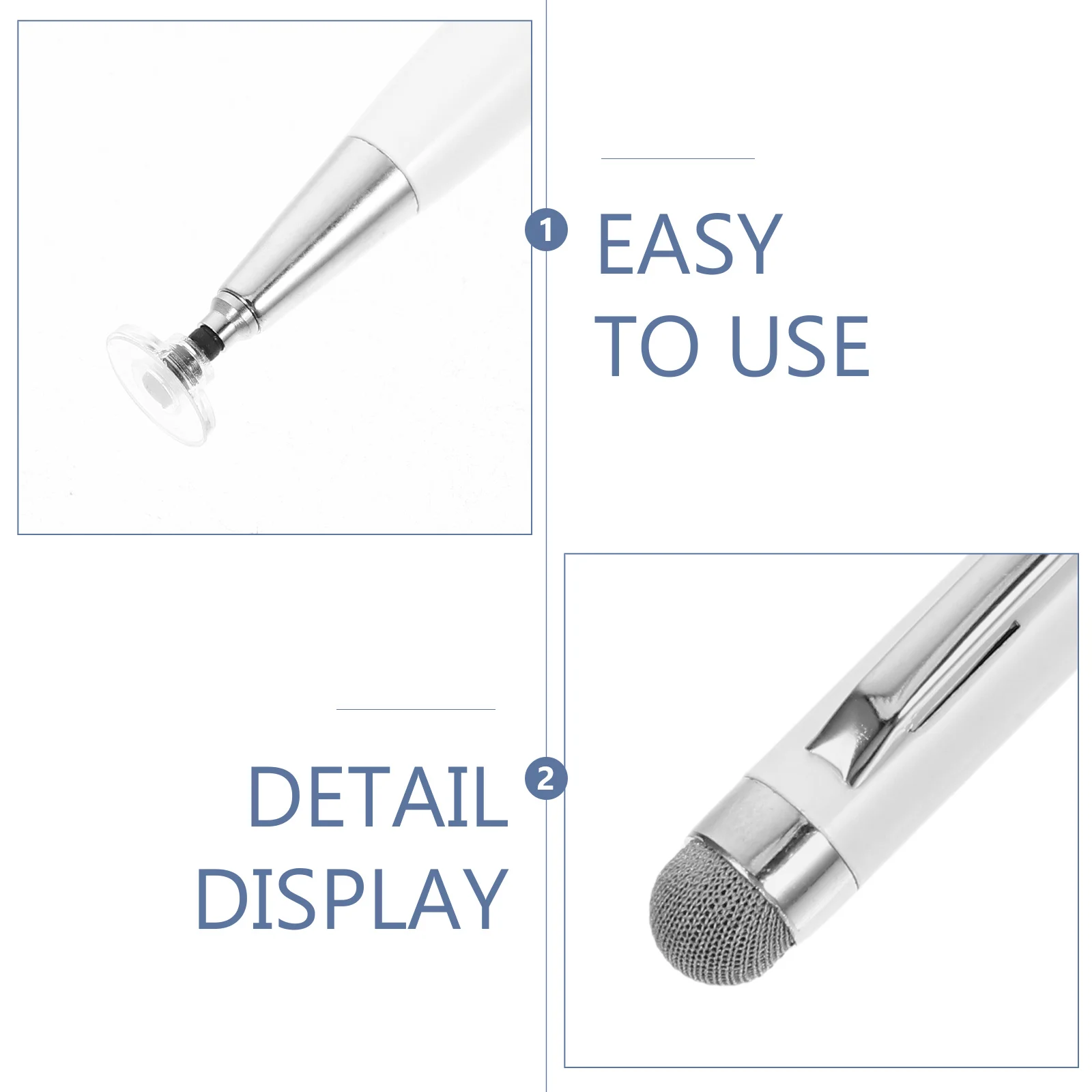 

2Pcs Stylus Pen for Touch Screens High Precision Capacitive Touch Screen Pen Universal Tablet Phone Stylus Tablet Accessories