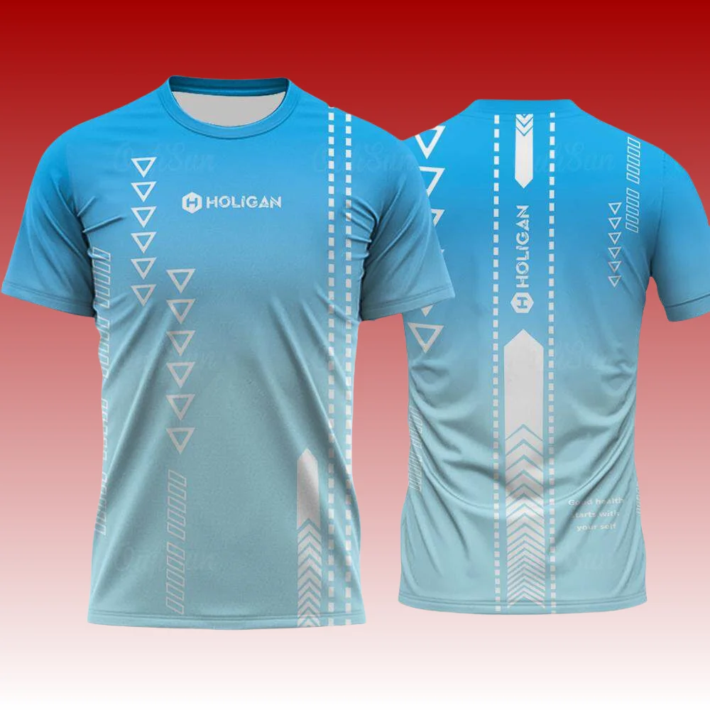 

New Quick Dry Men's T-Shirt Breathable Tennis T-Shirt New T shirt Sweat Absorption Fitness Outdoors Letter Men's clothing Tops
