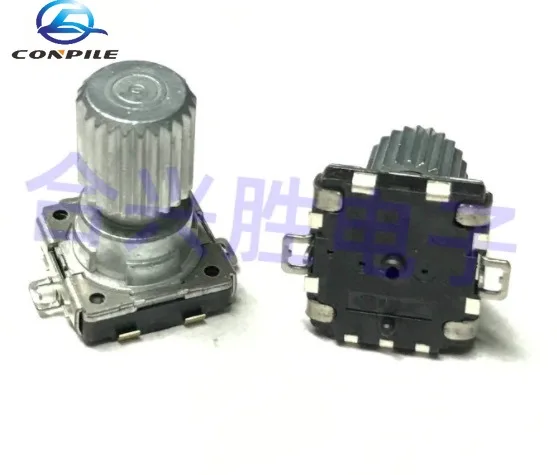 

2pcs Encoder 32 positioning switch knob for Audi A6L Q5 navigation audio volume adjustment