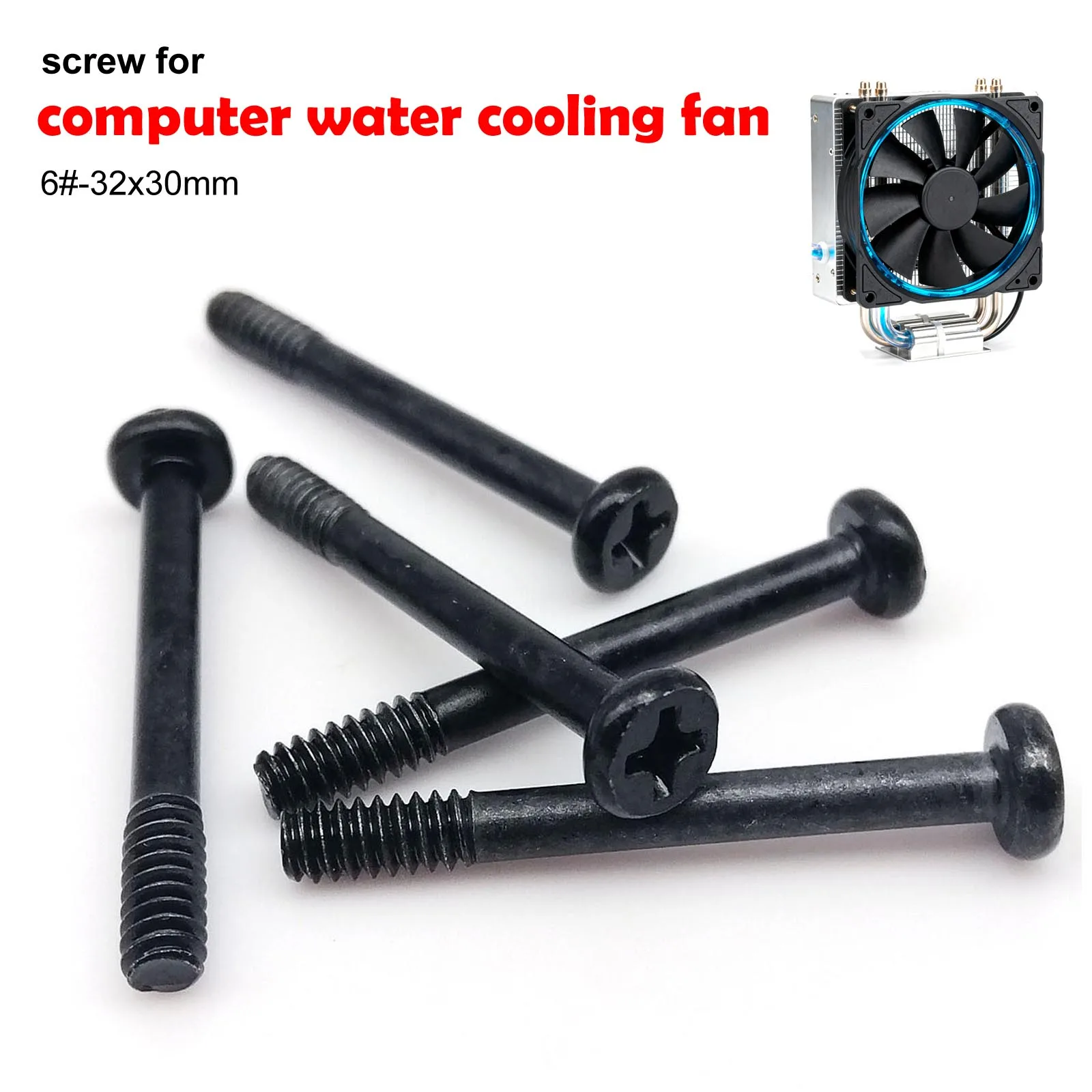 50pc 6-32x30mm Phillips Flat Head Mount Schroeven voor PC Case, Video Kaart Koeler, Radiator & Water Cooling Fan – Gedetailleerde Beoordeling en Gebruikstips