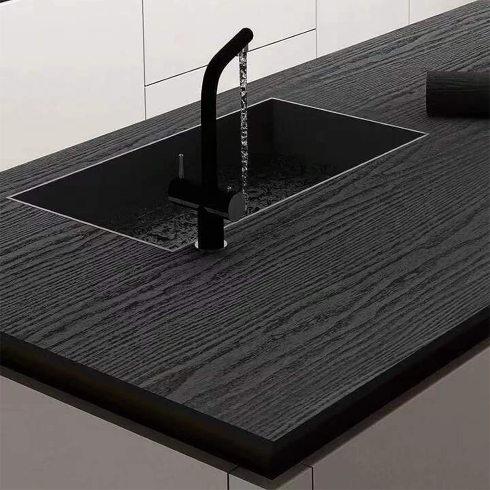 ديكور المنزل لوح خشبي ملصقات الحائط ذاتية اللصق ورق جدران من الفينيل طبقة للزينة ورق اتصال جدار المطبخ