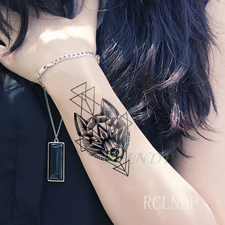 2018 New Waterproof Temporary Tattoo Sticker Lace Shark fish tatto flash tatoo fake tattoos for Woman Man