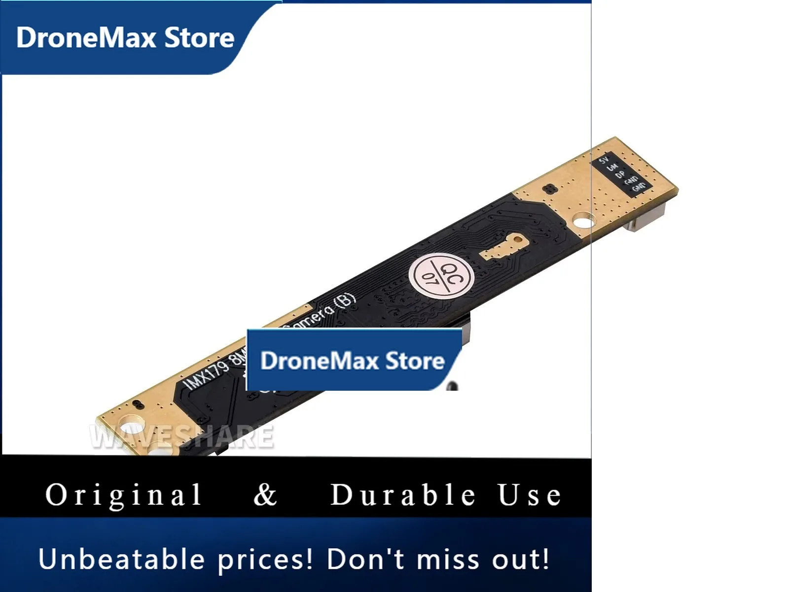 DroMa8MP USB Auto Focus Camera IMX179 Sensor, 3264x2448, MJPG/YUY2, 1080P 25FPS, For PC Raspberry Pi Webcam