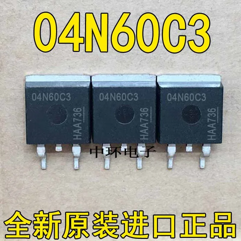

10 шт. SPB04N60C3 04N60C3 04N60 TO-263 MOSFETN-CH 650V4.5 & SPB11N60C3 11N60C3 11N60 TO-263 650V 11A