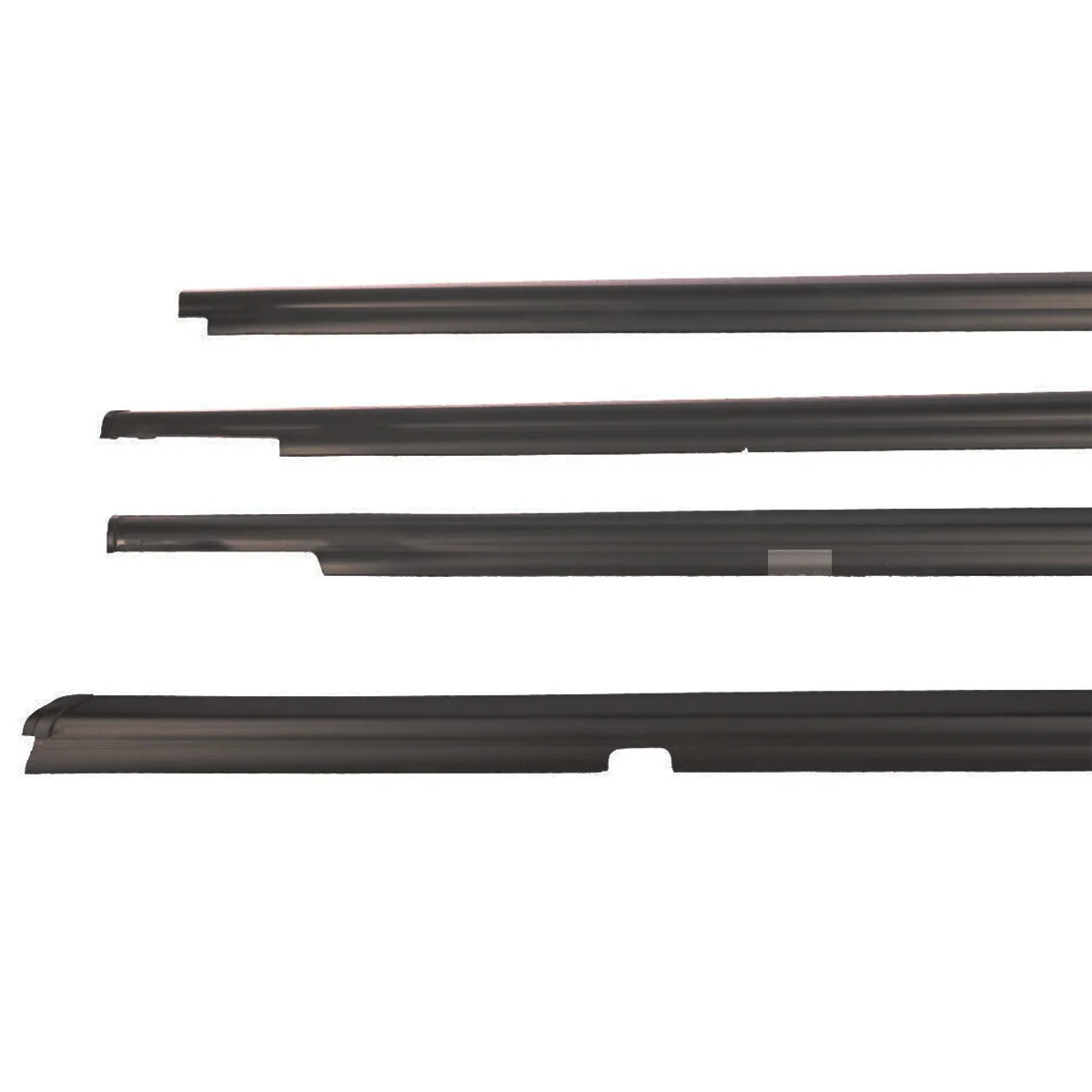 4PCS Car Outer Door Windows Rubber Weatherstrip For Lancer CY CX for Fortis Evo CZ 2007-2019 5727A005 5727A006 5757A017 5757A018