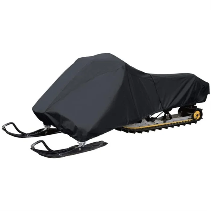 High Quality Black Rectangle Oxford Snowmobile Cover With Dustproof