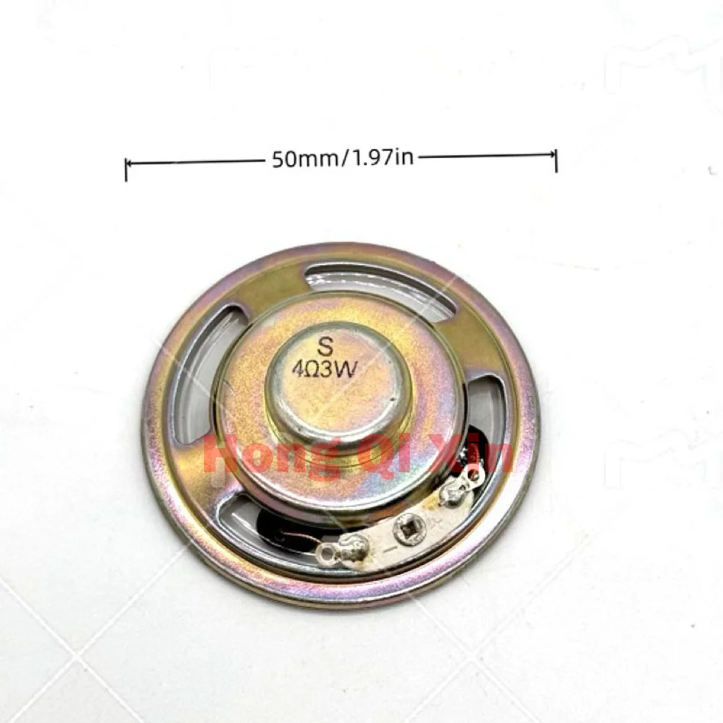50mm transparent waterproof basin voice intercom outdoor speaker 4 ohms 3 watts high-quality 2pcs/lot