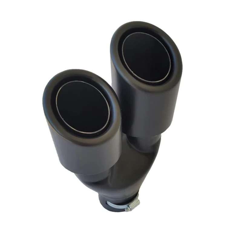 Exhaust tip 76'holder double left painted/egu440 Car Interior and Exterior parts Auto Accessories