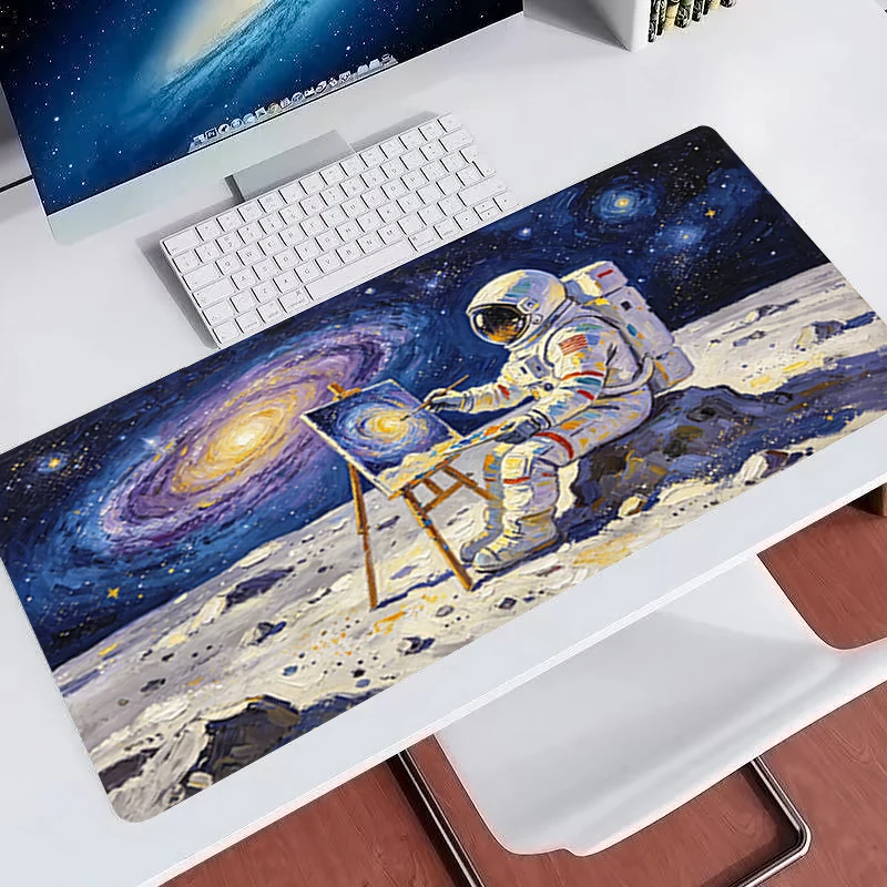 Mouse Pad Gamer Accessories Artistic style astronaut Keyboard Pad PC Computer Desk Mat Hot Anime Mousepads Gaming Desktop Decor