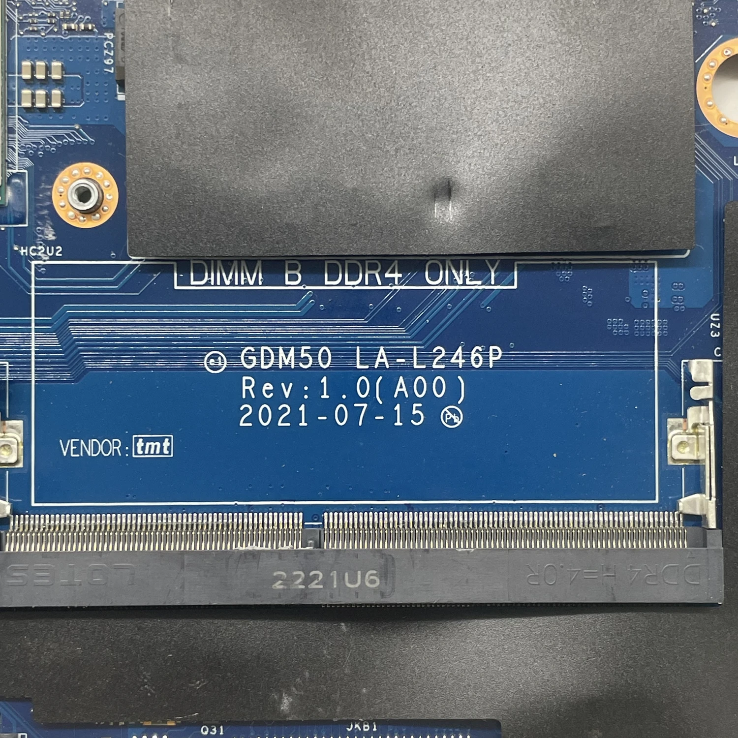 GDM50 LA-L246P For dell 3511 Laptop Motherboard With I3-1115G4 I5-1135G7 CPU DDR4 CN-0RJTDW CN-0XMF7W CN-0CNN1C 0CNN1C 100% Work