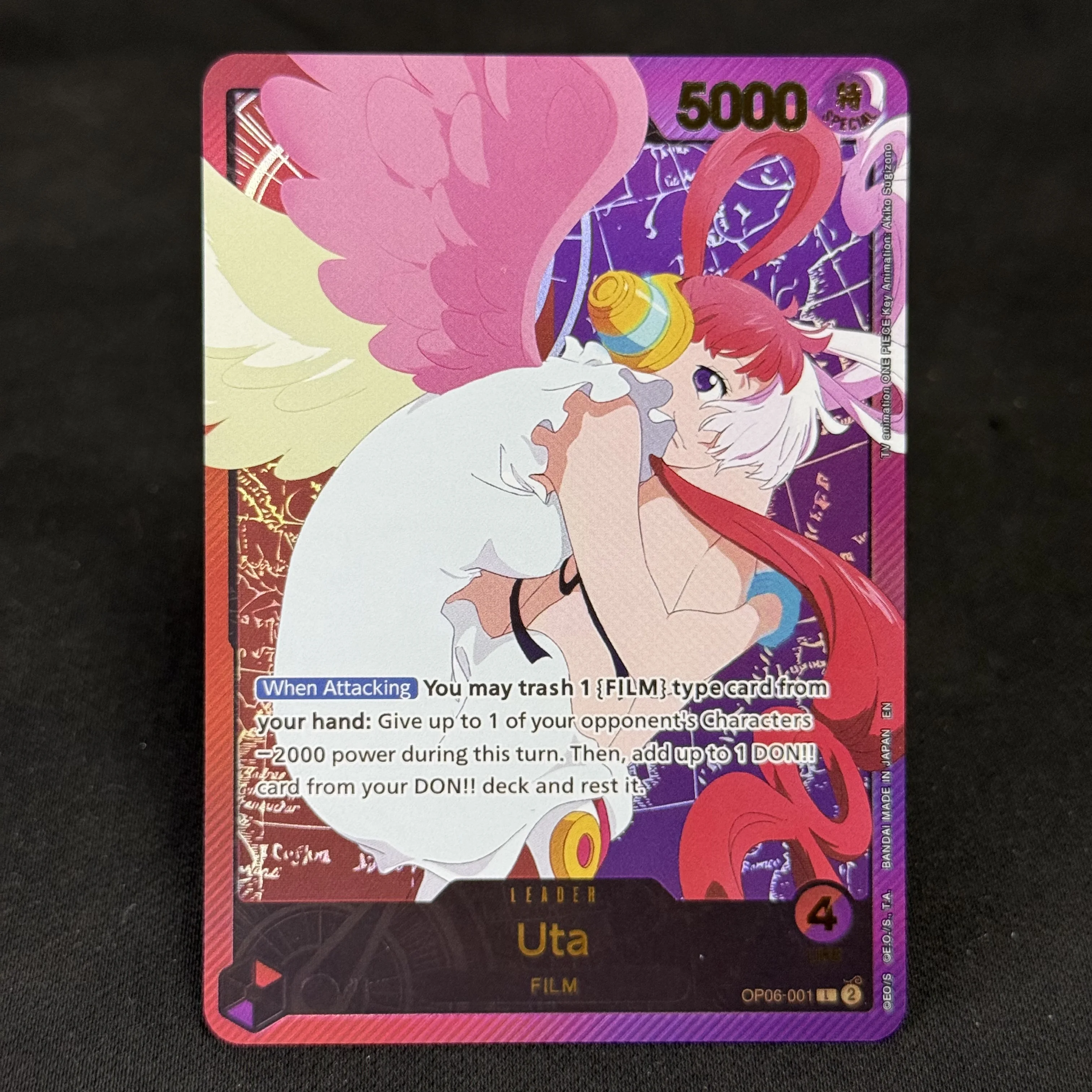 ONE PIECE Leader Proxy Cards Smoker (Parallel) Yamato Sabo Monkey