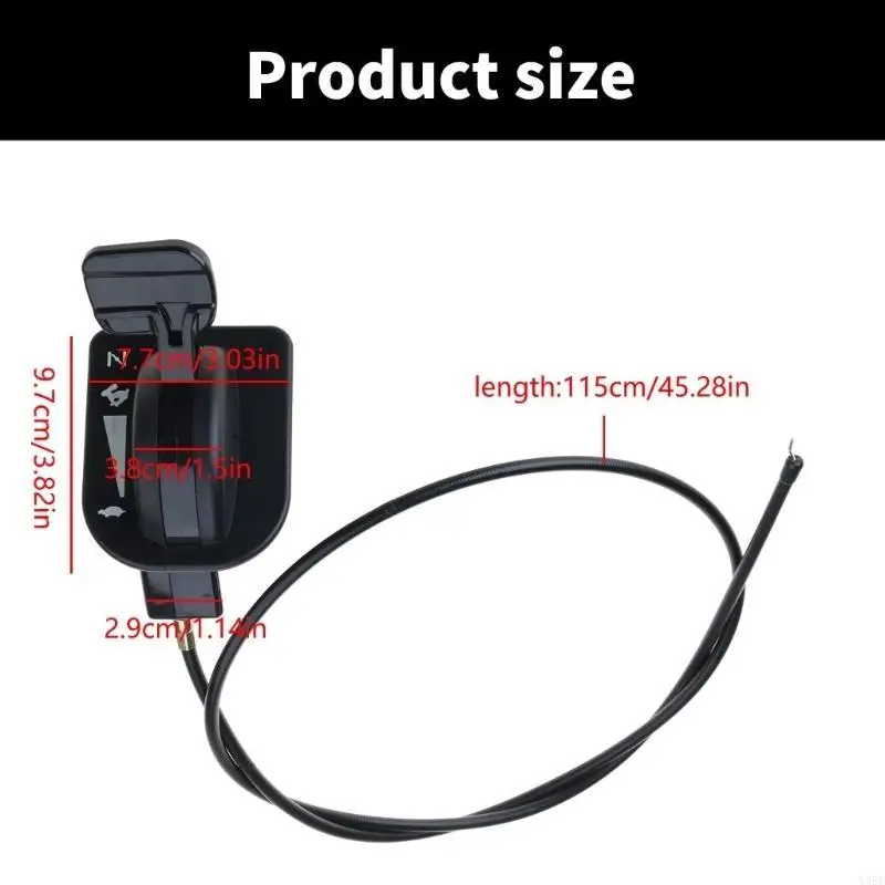 

Durability 946-05098C Throttle Cable Choke Cable For Lawn Tractors Mowers