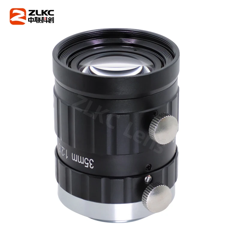 HD 20 Megapixel 35 mm Fixed Focal Length 1.1 Inch Large Sensor Low Distortion Machine Vision Lenses C Mount F2.8 Industrial 20MP