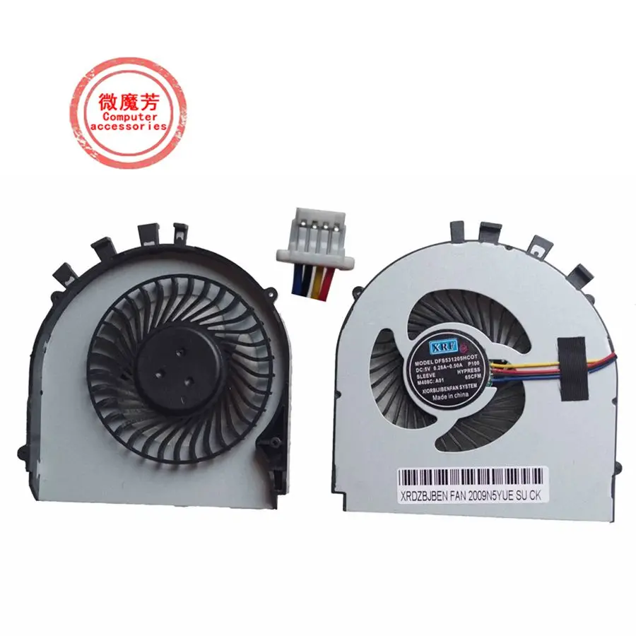 

New cpu cooling fan for ASUS A450 K450J K450V A450J F450J X450 X450JF K552V A550V A450E A450LC F450 Notebook Cooler 4PIN