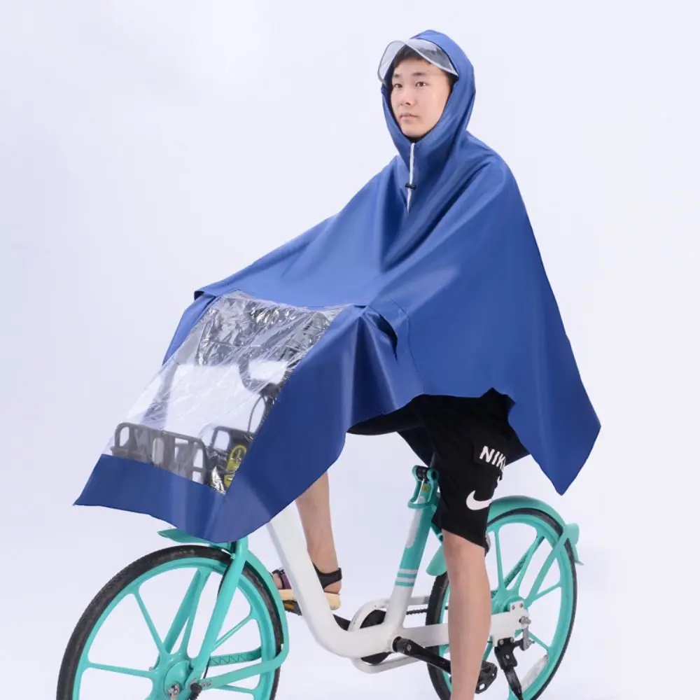 Waterproof Electric Vehicle Rain Cover Single Double Person Anti-Rainstorm Motorcycle Raincoat Lightweight Thickened