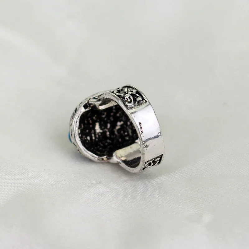 The Vampire Diaries Ring Letters Anillos Salvatore Damon Reborn Daylight Ring Aneis Stefan Family Crest Vintage Jewelry Gift New