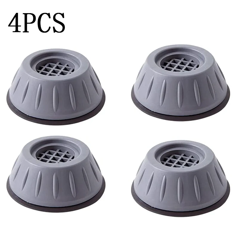 1/2/4 Stuks Anti Trillingen Voeten Pads Rubberen Benen Slipstop Stille Skid Raiser Mat Wasmachine ondersteuning Dempers Stand Meubels