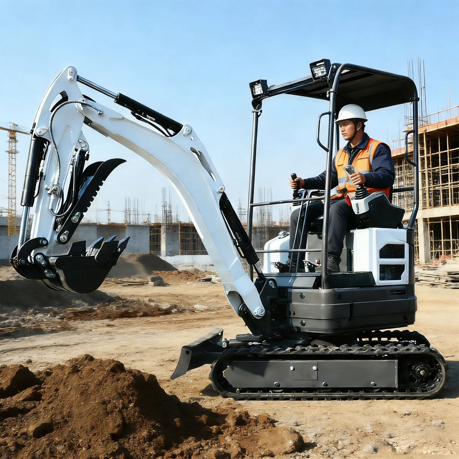 

Orchard Agriculture 1.8-ton Small Excavator EPA CE Certification Compact, Flexible, Affordable Price