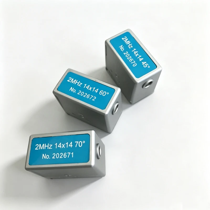 2MHz 4MHz 5MHz Angle Beam Probe Transducer 3x4 4x5 8x6 8x9 10x10 14x14 for NDT Ultrasonic Flaw Detector Non‑Destructive Testing view 2