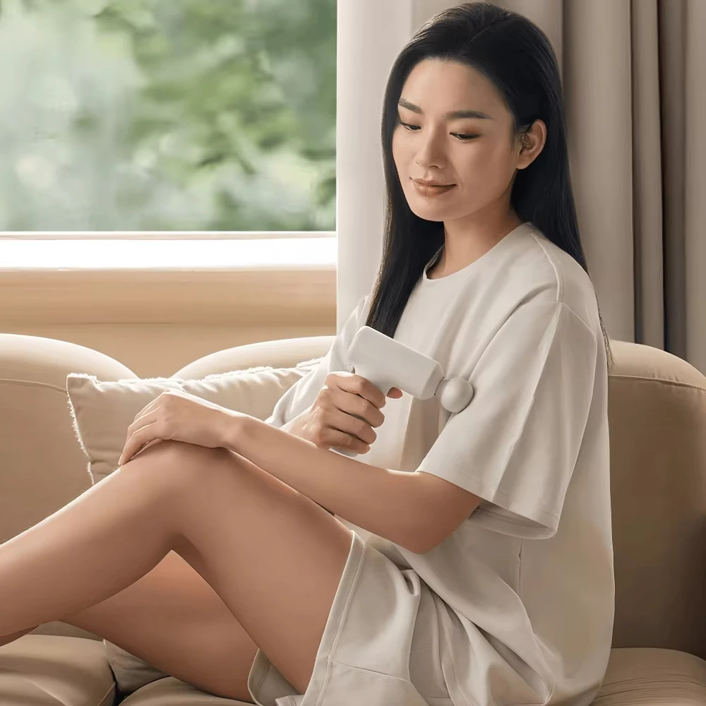 신제품 MIJIA 미니 파시아 건 3 휴대용 근육 마사지 건 12kg 추진력 브러시리스 무소음 모터 3 마사지 헤드 바디 릴렉스 타입-C 썸네일 2