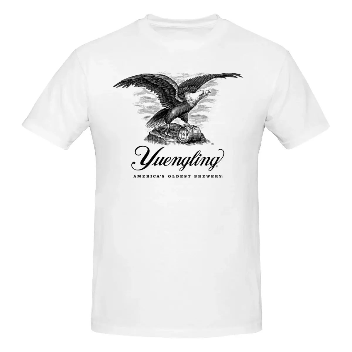 Yuengling Men's Classic Unisex Cotton T-Shirt for Men & Women, Classic Tee