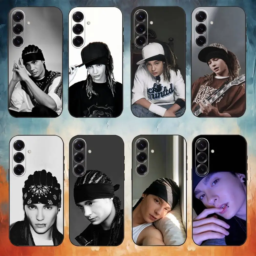 Singer T-Tom Kaulitz Phone Case For Samsung Galaxy A91,80,73,72 ,71,53,52,32 ,31,22,21s,20,Soft Black Case