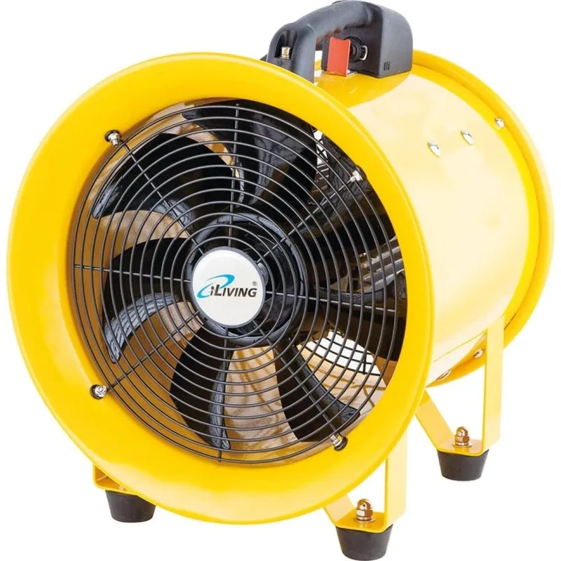 Ventilador da alta velocidade do utilitário, extrator das emanações, exaustão portátil e ventilador do ventilador, utilidade 12"