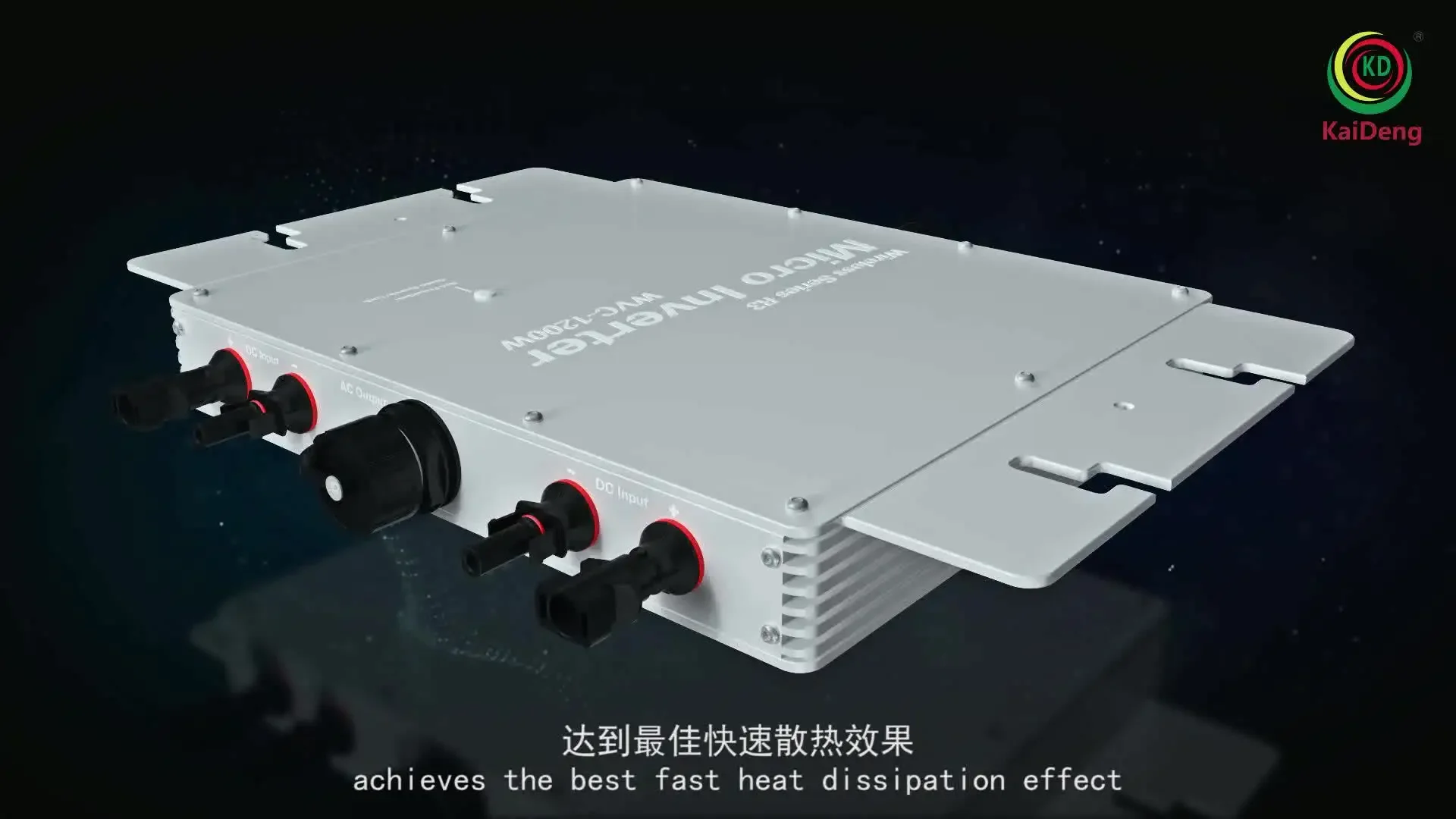 Inverter di potenza ibrido wvc-295 sistema solare intelligente home