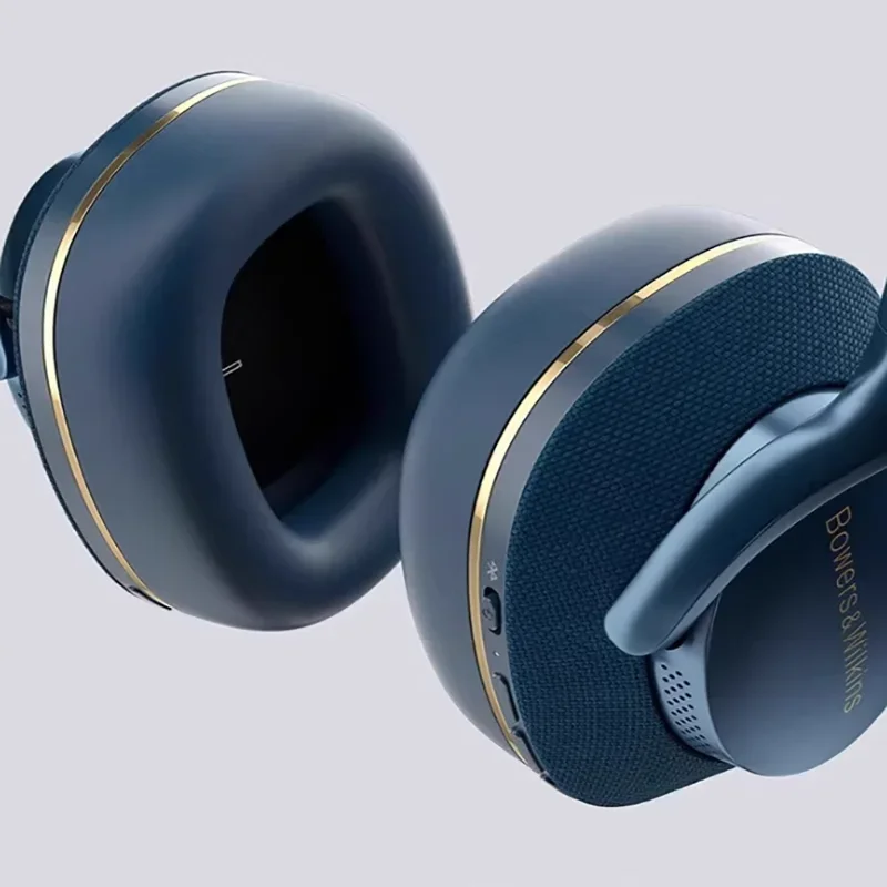 سماعات أذن أصلية من Bowers & Wilkins Px7 S2 لاسلكية فوق الأذن رفيعة وخفيفة الوزن 15 دقيقة شحن سريع إلغاء الضوضاء المتقدم الجديد