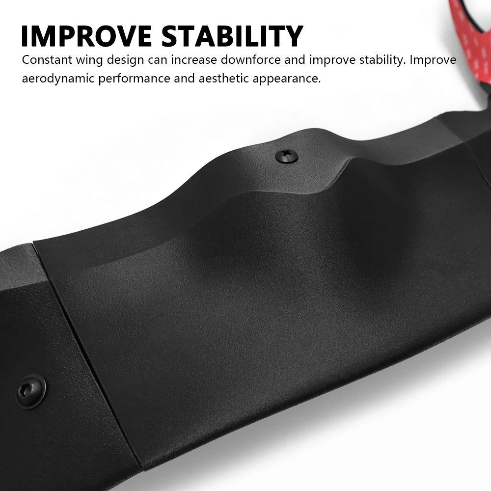 For CBR650R 2019-2023 Frontal Spoilers Downforce Winglet Aerodynamic Wing Deflector Spoiler Side Fairing Front Lip Guide Cover
