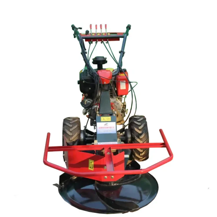 Cheap disc lawn mower Ryegrass harvester Gasoline  forage 