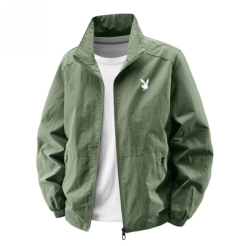 

Мужская верхняя одежда Jaet, повседневная верхняя одежда с воротником-стойкой, уличный спортивный топ, весна-осень, Новое поступление 2025, длинное волокно из полиэстера